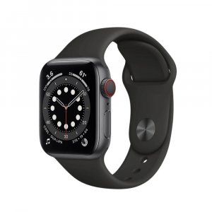 Apple Watch Series 6 GPS + Cellular M06P3HN/A 40 mm Space Grey Aluminium Case with Black Sport Band