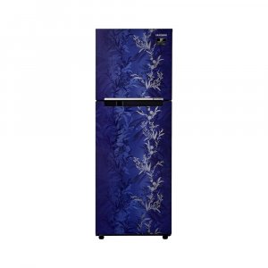 Samsung 253 L 2 Star Inverter Frost-Free Double Door Refrigerator (RT28T30226U/NL, Mystic Overlay Blue)