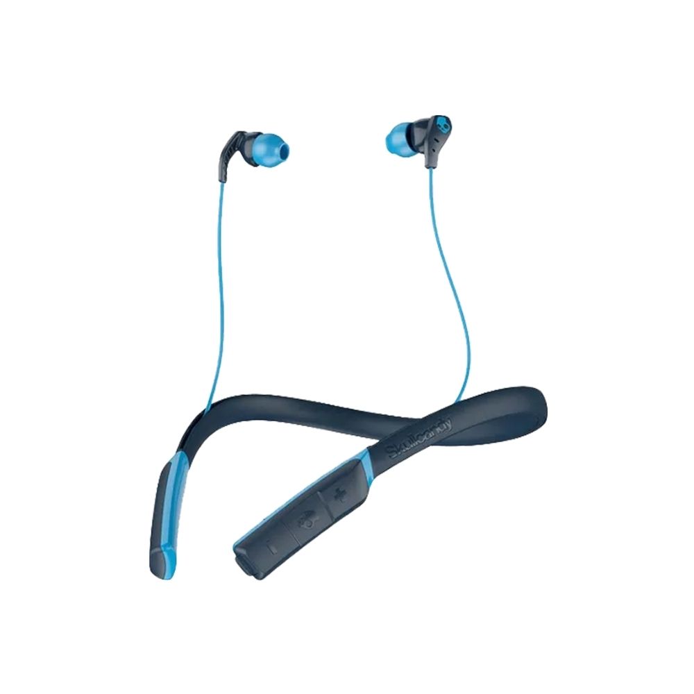 Skullcandy Method Bluetooth Headset with Mic  (Navy Blue, In the Ear)