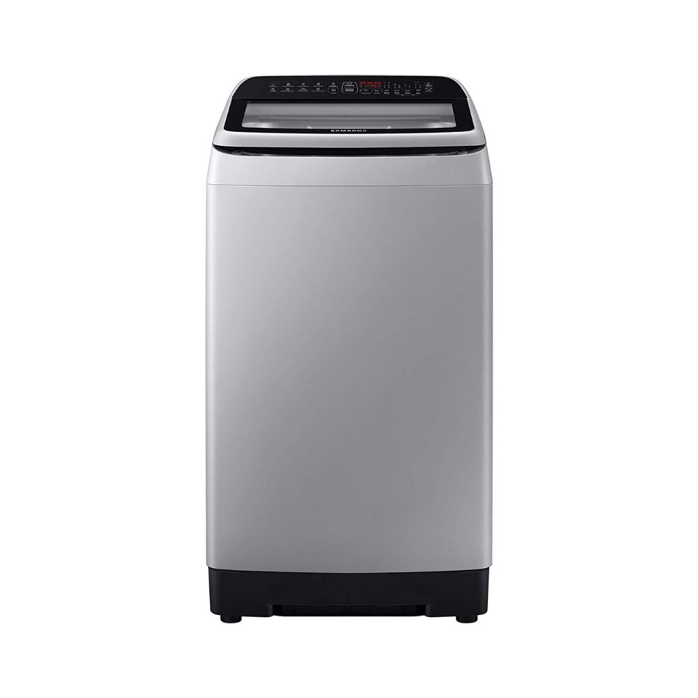 Samsung 6.5 Kg Inverter 5 starFully-Automatic Top Loading Washing Machine (WA65N4261SS/TL, Imperial Silver, Wobble technology)
