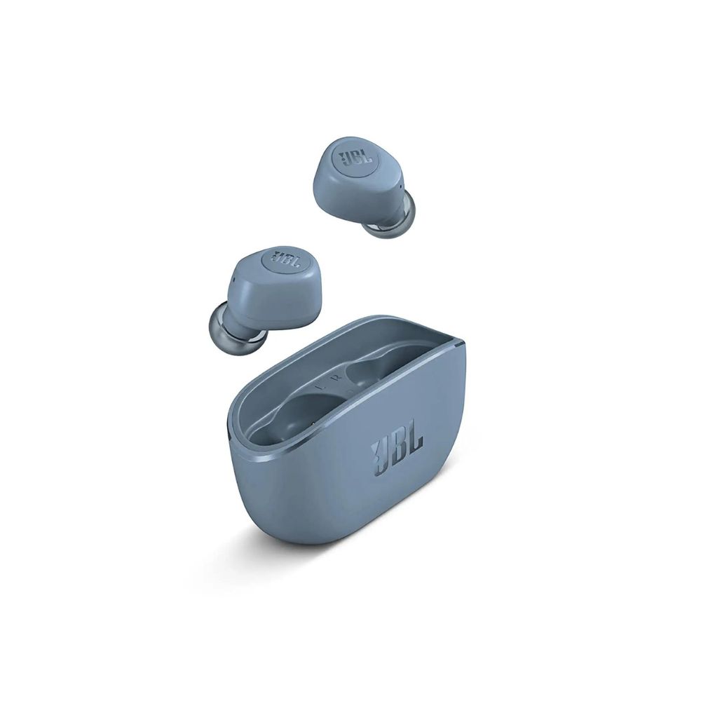Jbl Wave 100 Bluetooth Truly Wireless in Ear Earbuds (Blue)