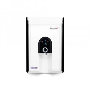 Livpure Zinger White DX Ecocare RO+Pure UV+UF+Mineraliser+Copper, 6.5 L tank-White, 15 LPH Water Purifier