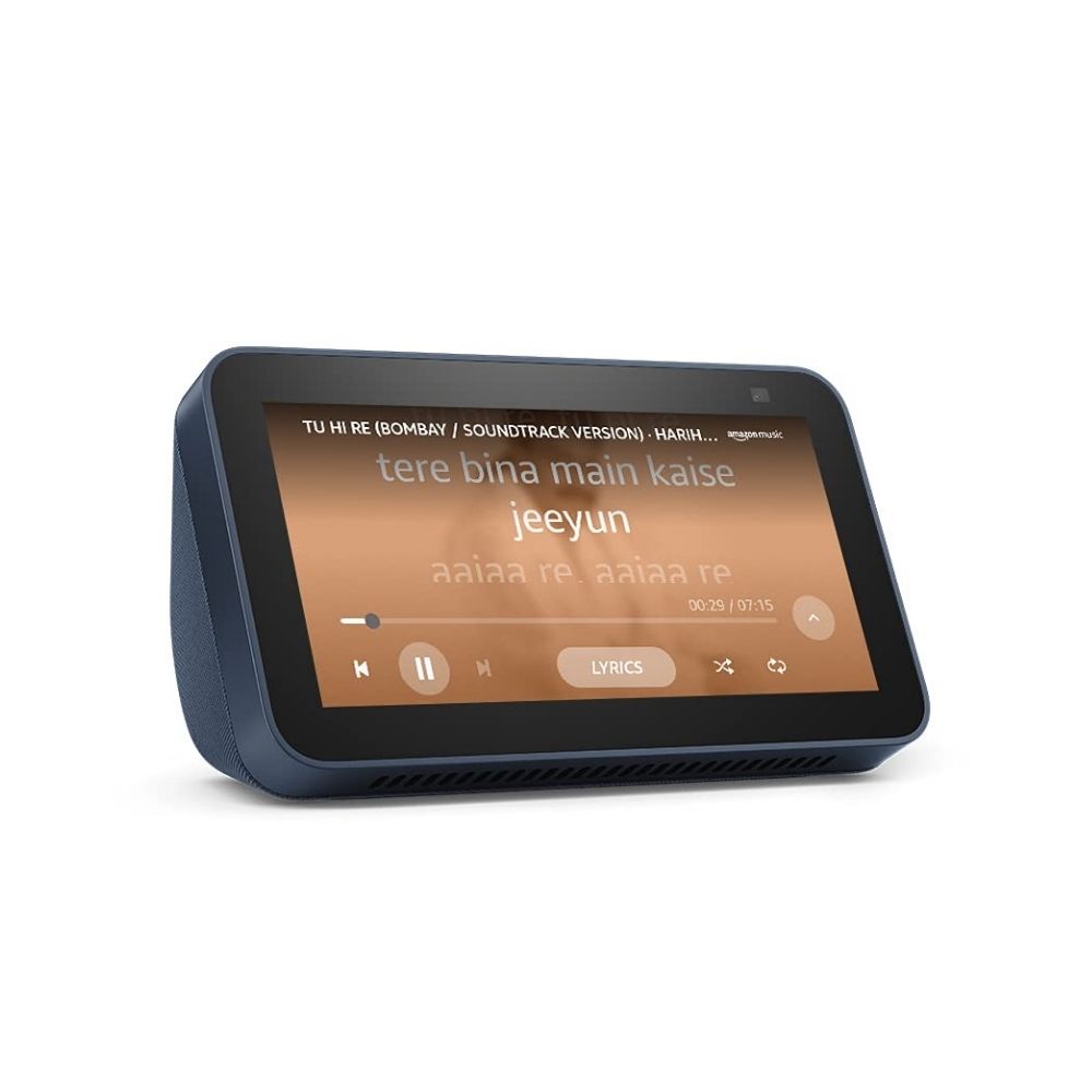Echo Show 5  Smart Display with Alexa - 13.97 cm (5.5 inch) Screen and Crisp Sound, Black