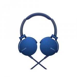 Sony MDR-XB550AP Wired Extra Bass On-Ear Headphones with Tangle Free Cable, 3.5mm Jack, Headset