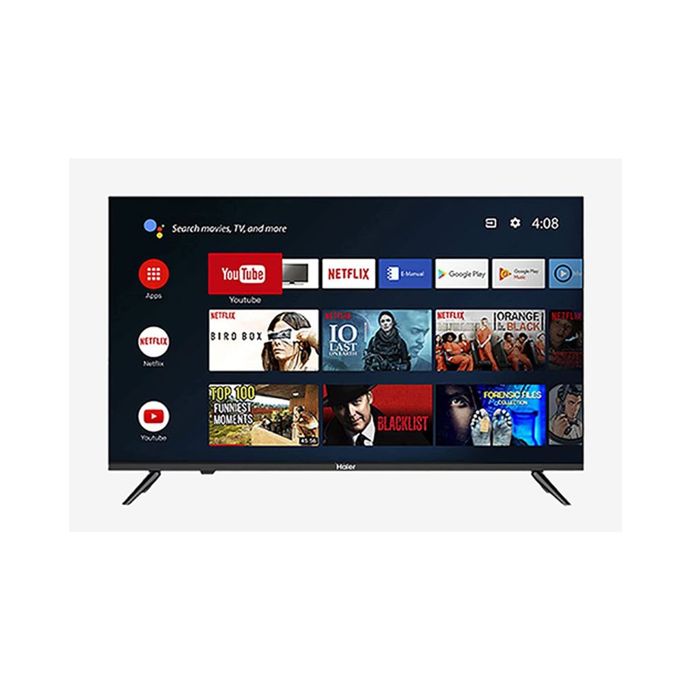 Haier 50-inch Ultra HD 4K Smart LED TV (LE50K6600HQGA, Black)