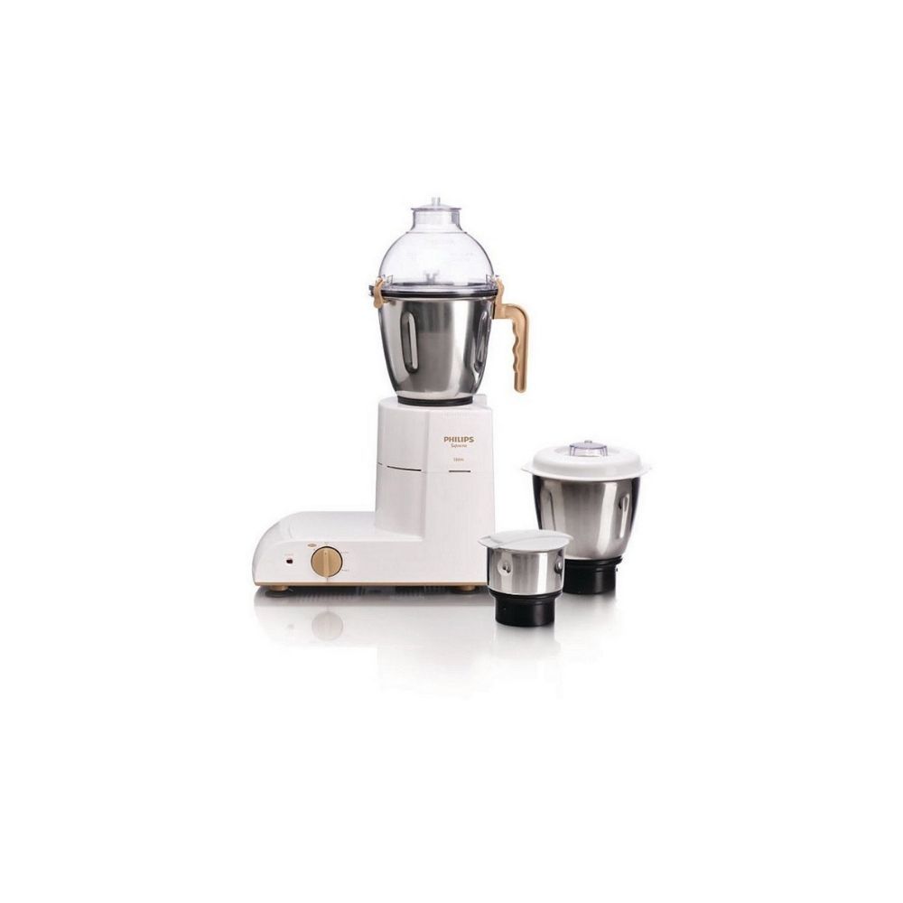 PHILIPS HL1618/02 550 W Mixer Grinder (3 Jars, White)