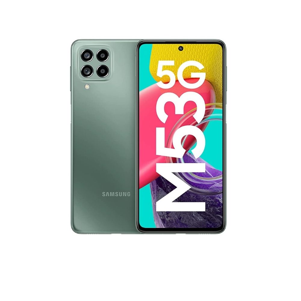 Samsung Galaxy M53 5G (Mystique Green, 8GB, 128GB Storage)