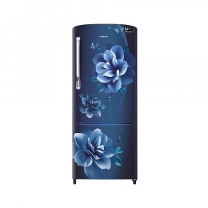 Samsung 230 L 3 Star Inverter Direct Cool Single Door Refrigerator, Camellia Blue (RR24A272YCU/NL)