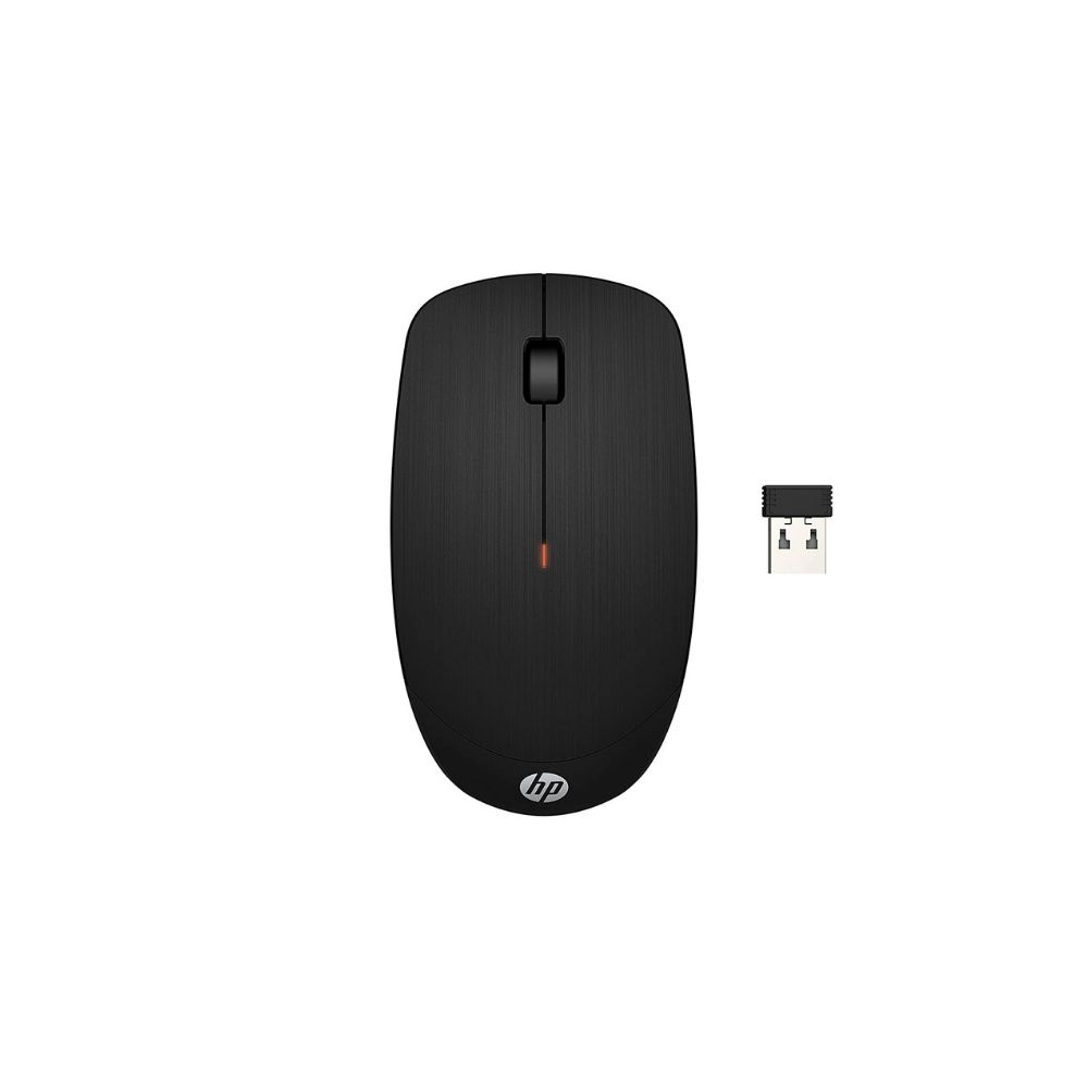 HP Wireless Mouse X200 with Adjustable DPI Settings, 6VY95AA (Black)