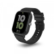Pebble Prism Smart Watch (Bluetooth, 43.18mm) (11 Sports Modes, PFB12, Black, Silicone Band)
