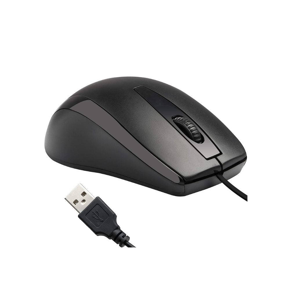 Zebronics Zeb-Alex Wired USB Optical Mouse with 3 Buttons
