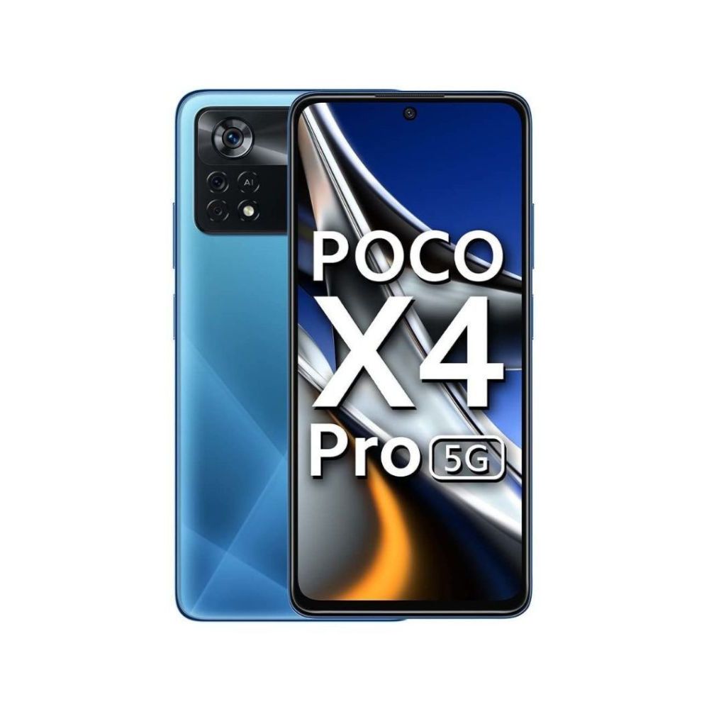 Poco X4 Pro 5G (Laser Blue, 128 GB) (6 GB RAM)