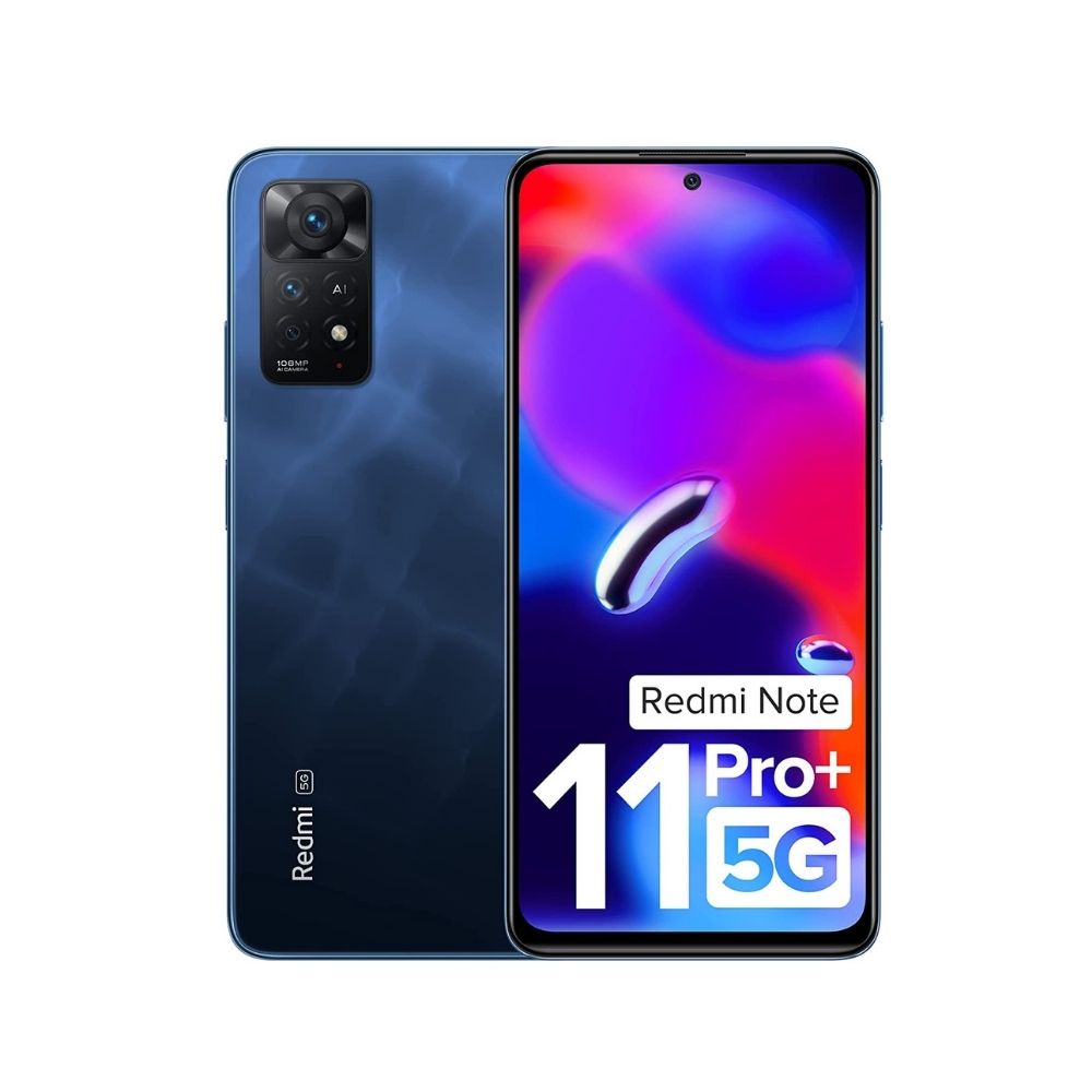 Redmi Note 11 Pro + 5G (Mirage Blue, 8GB RAM, 256GB Storage)