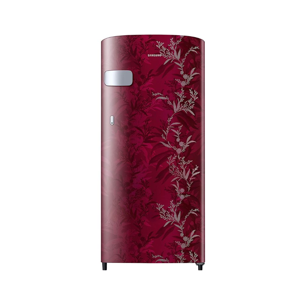Samsung 192 L Direct Cool Single Door 1 Star Refrigerator (Mystic Overlay Red, RR19A2YCA6R/NL)