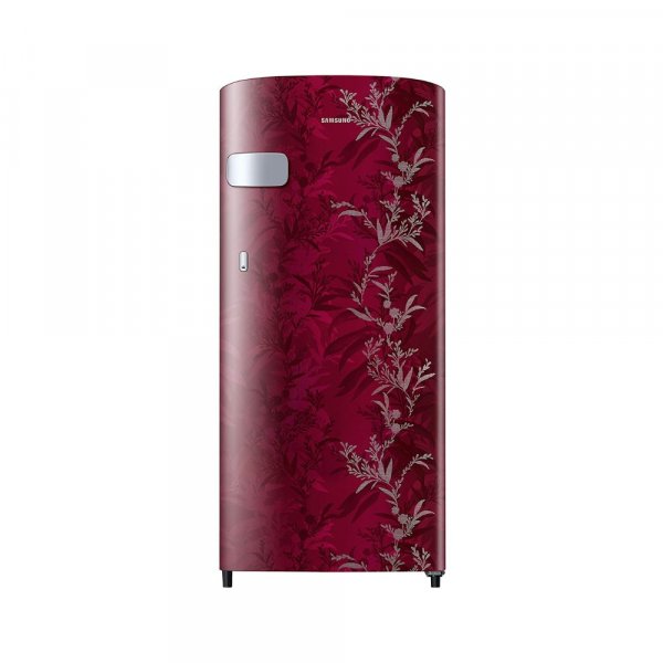 Samsung 192 L Direct Cool Single Door 1 Star Refrigerator (Mystic Overlay Red, RR19A2YCA6R/NL)