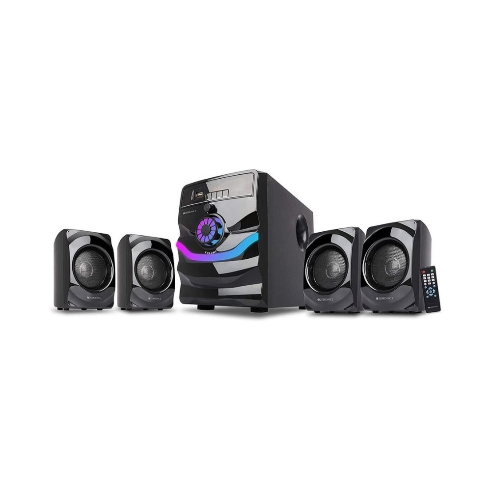 Zebronics Zeb-Rainbow 20 W Bluetooth Home Theatre (Black, 4.1 Channel)
