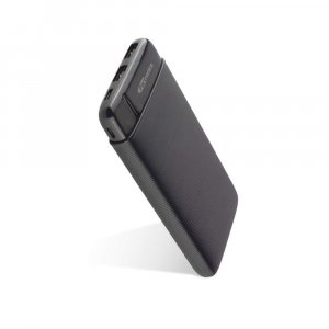 Portronics Power PRO 10K 10000mAh Power Bank with Dual Output Emergency Mobile Charger(Black)