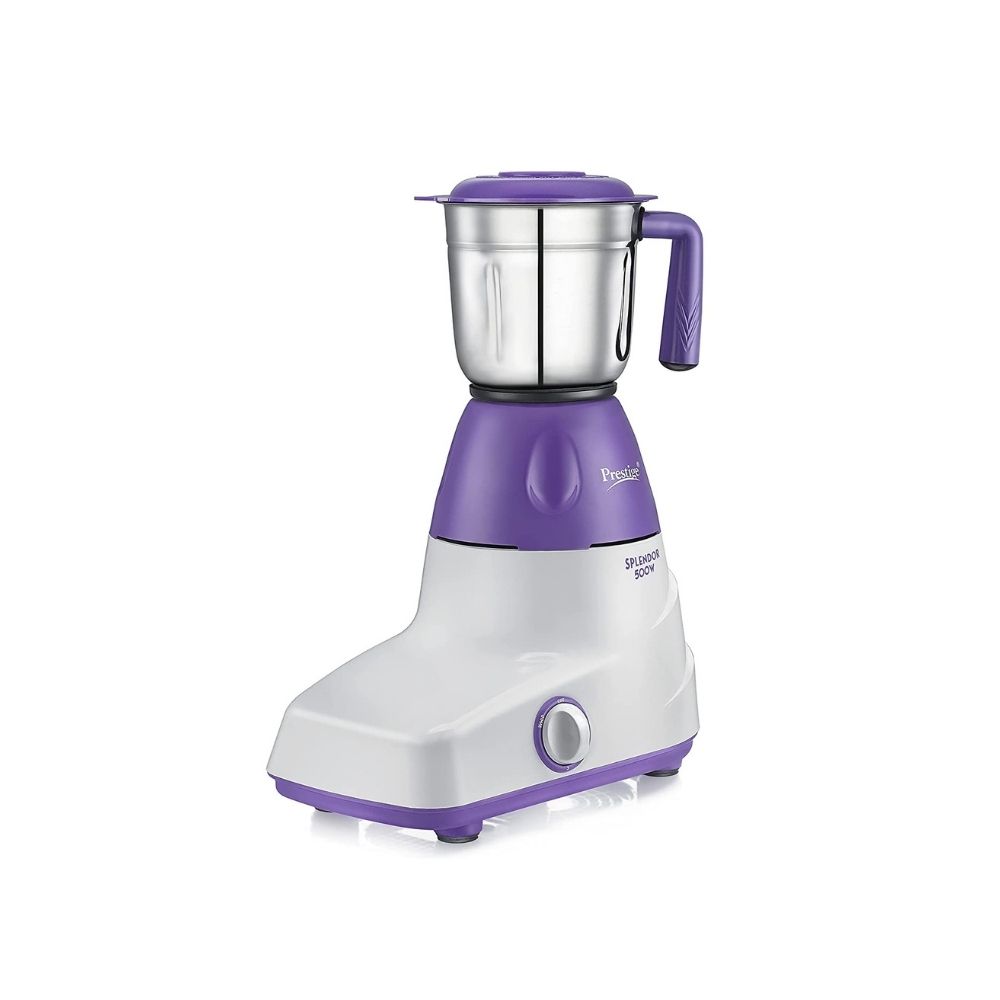 Prestige Splendor 500 Watts ISI Certified Mixer Grinder, with 3 Stainless Steel Jars