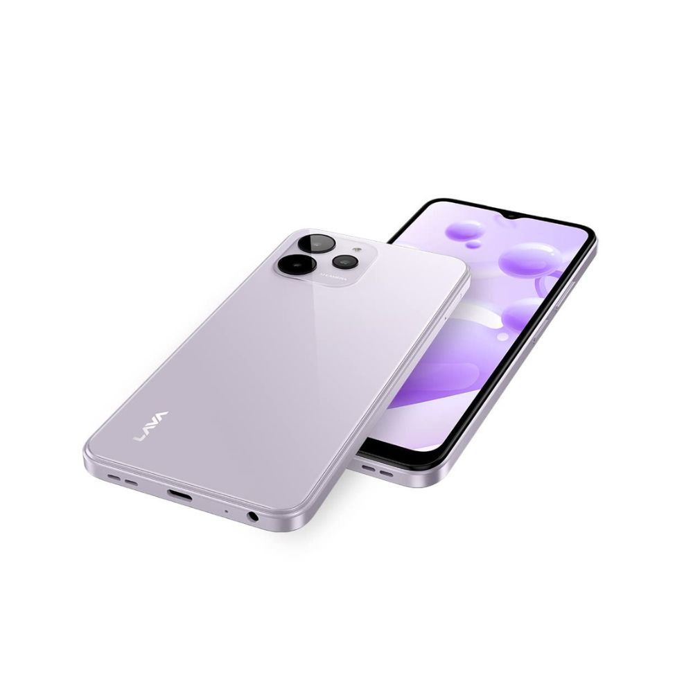 Lava Yuva 2 Pro (Glass Lavender, 4GB RAM, 64GB Storage)