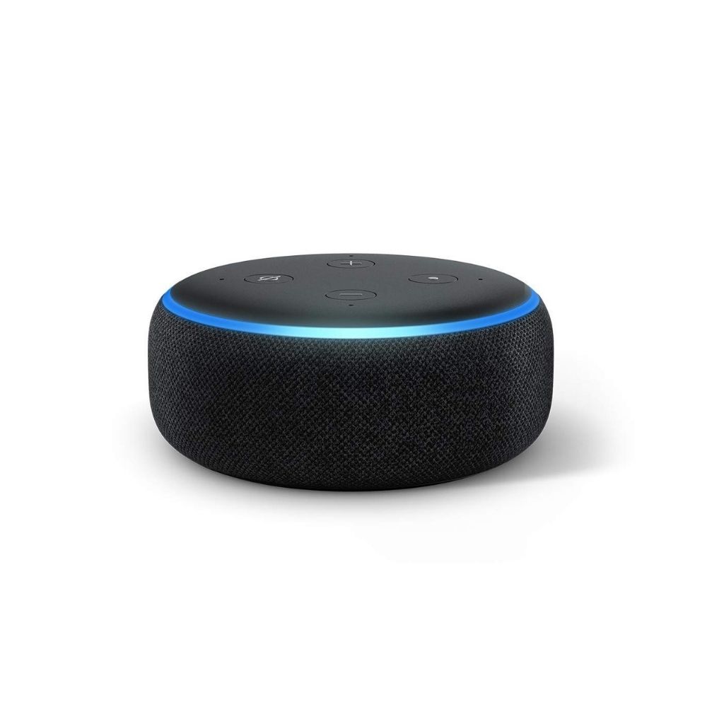 Echo Dot (3rd Gen) - #1 smart speaker brand in India with Alexa (Black)