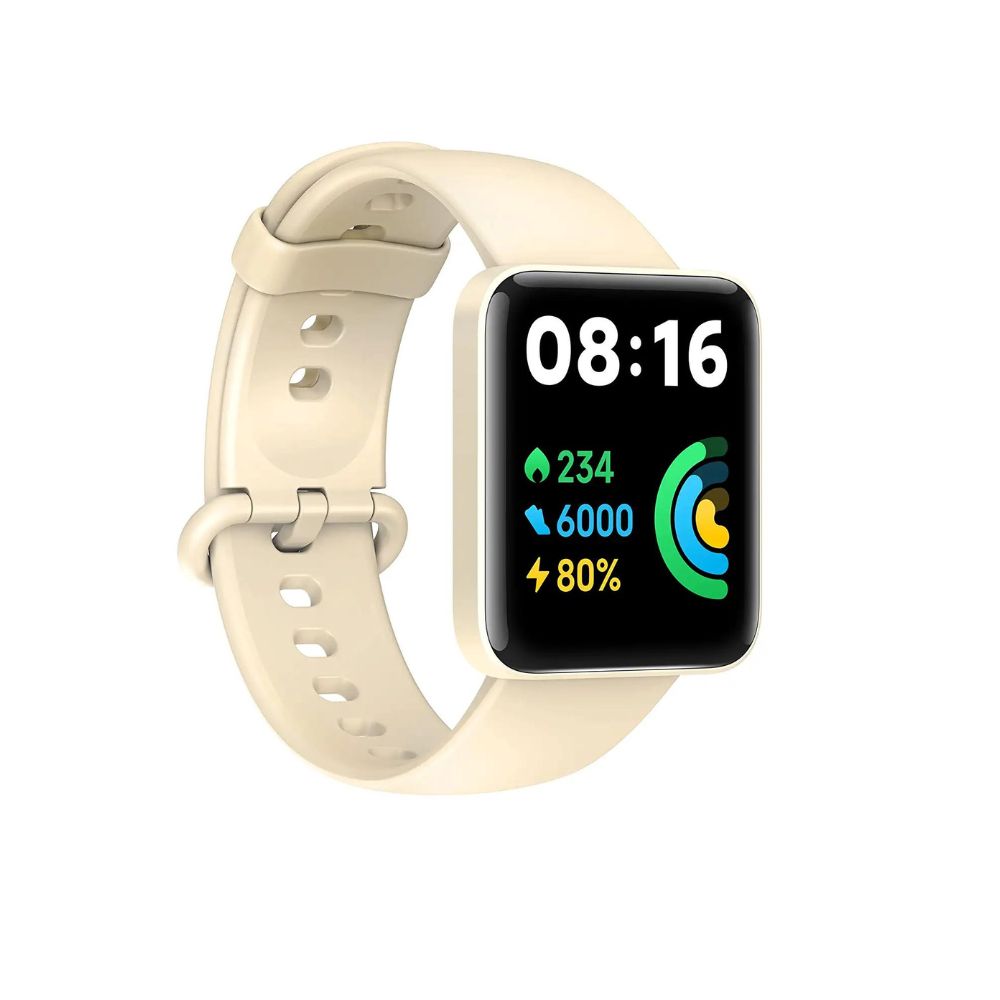 Redmi Watch 2 Lite - 3.94 cm Large HD Edge Display, Multi-System Standalone GPS, Continuous SpO2  Ivory