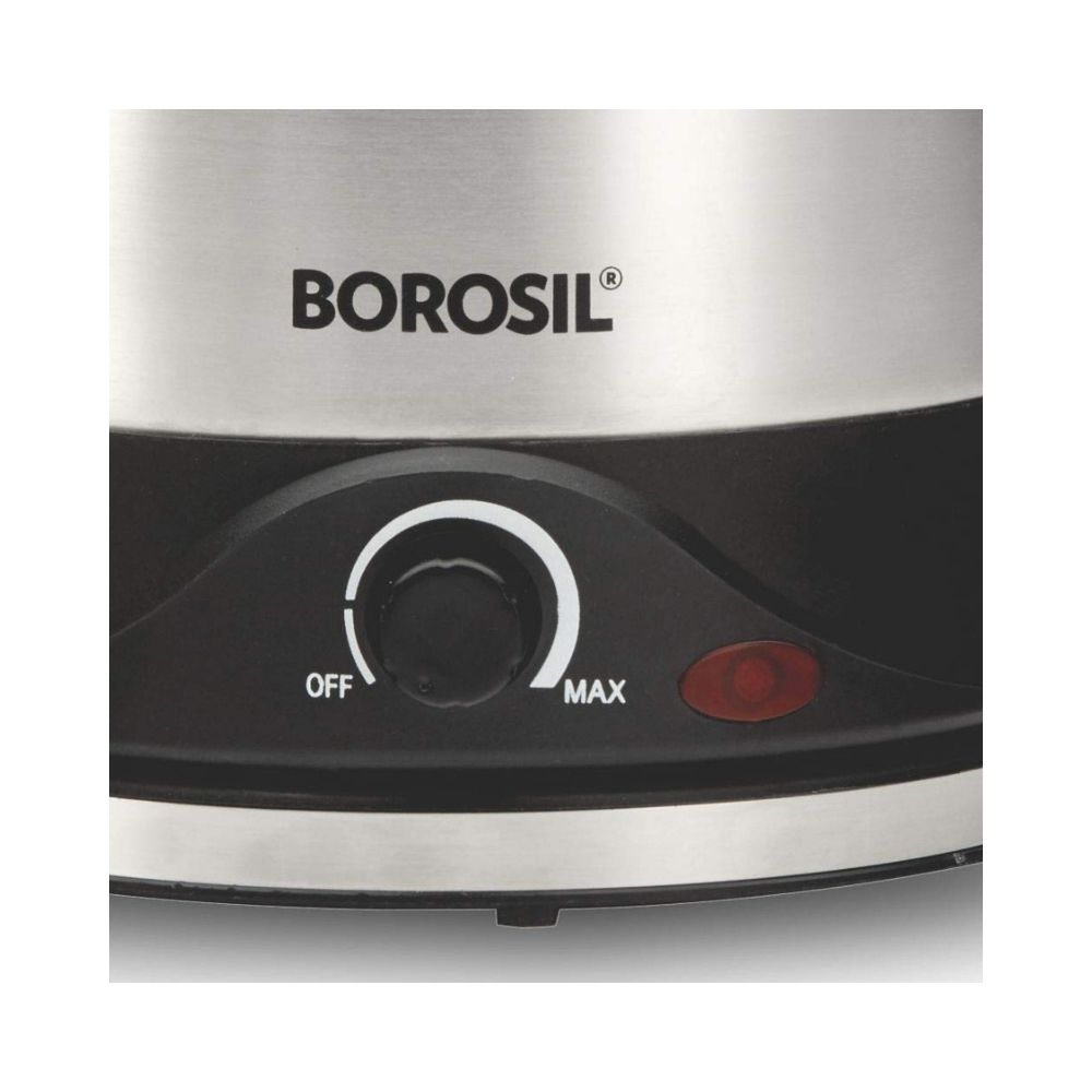 Borosil Omni Electric Kettle (Silver, 1.5L)