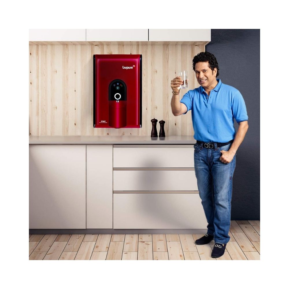 Livpure Liv-Zinger-HR 6.5 L RO + UV + UF + Minerals Water Purifier  (Red)