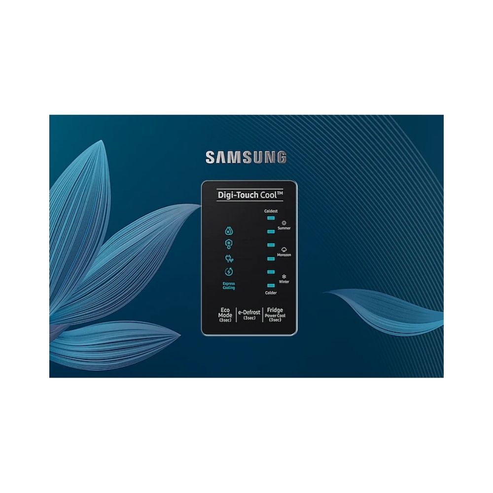 Samsung 225 L 3 Star Direct Cool Single Door Refrigerator Paradise Bloom Blue (RR23A2E2Y9U/HL)