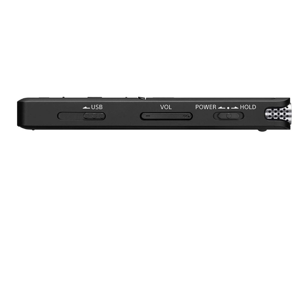 Sony ICD-UX570F Light Weight Voice Recorder, with 20hours battery life, 4GB Built-In memory -Black