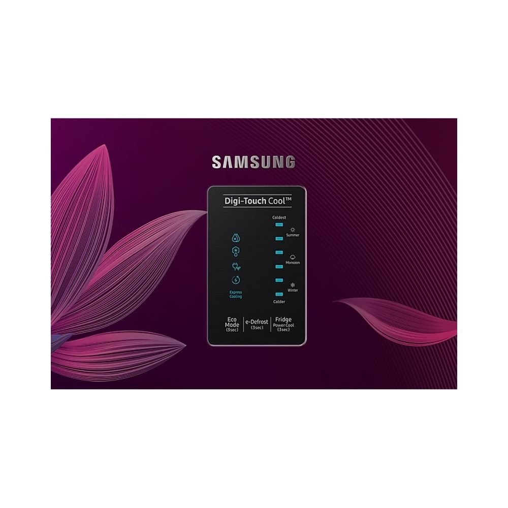 SAMSUNG 198 L Direct Cool Single Door 4 Star Refrigerator (Paradise Purple, RR21A2E2X9R/HL)