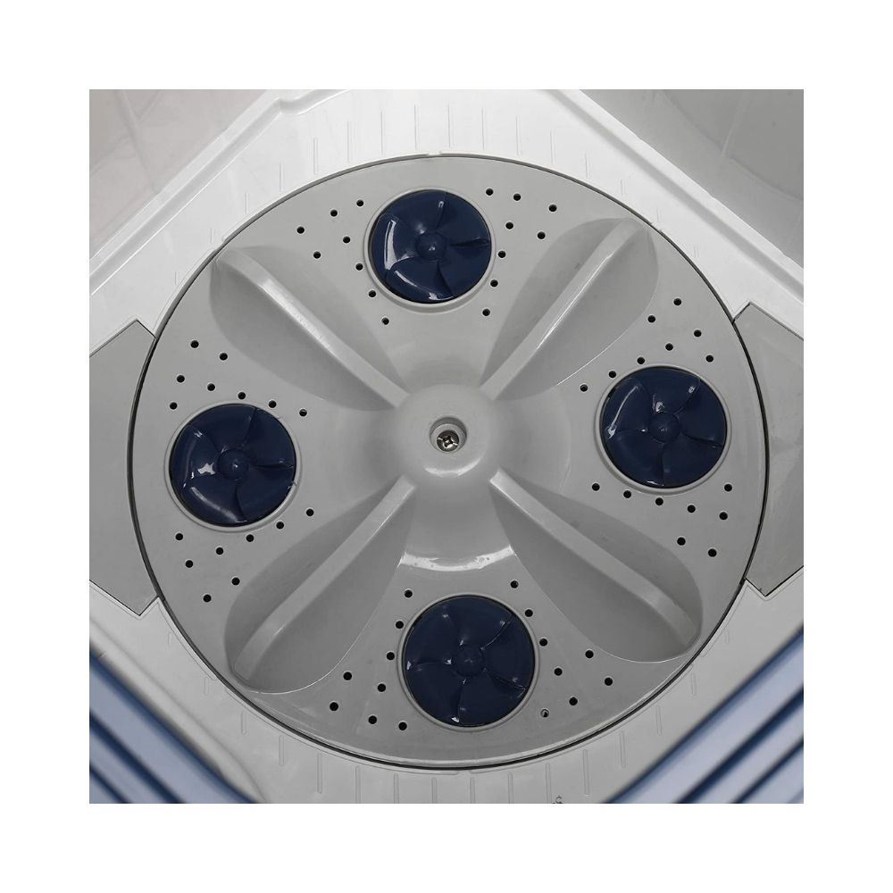 Voltas Beko 8.5 kg Semi Automatic Top Load Blue  (WTT85DBLG)