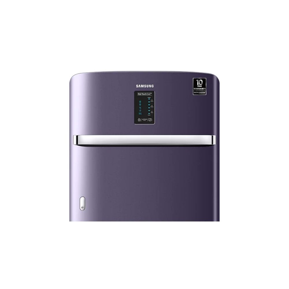 Samsung 225 L Direct Cool Single Door 4 Star Refrigerator with Base Drawer (Mint Blue, RR23A2F3XUT/HL)