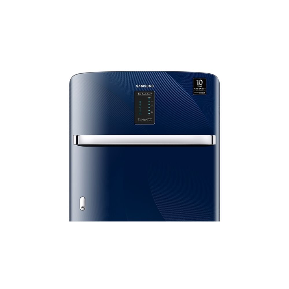 Samsung 225 L 4 Star Direct Cool Single Door Refrigerator Rythmic Twirl Blue (RR23A2E3X4U/HL)