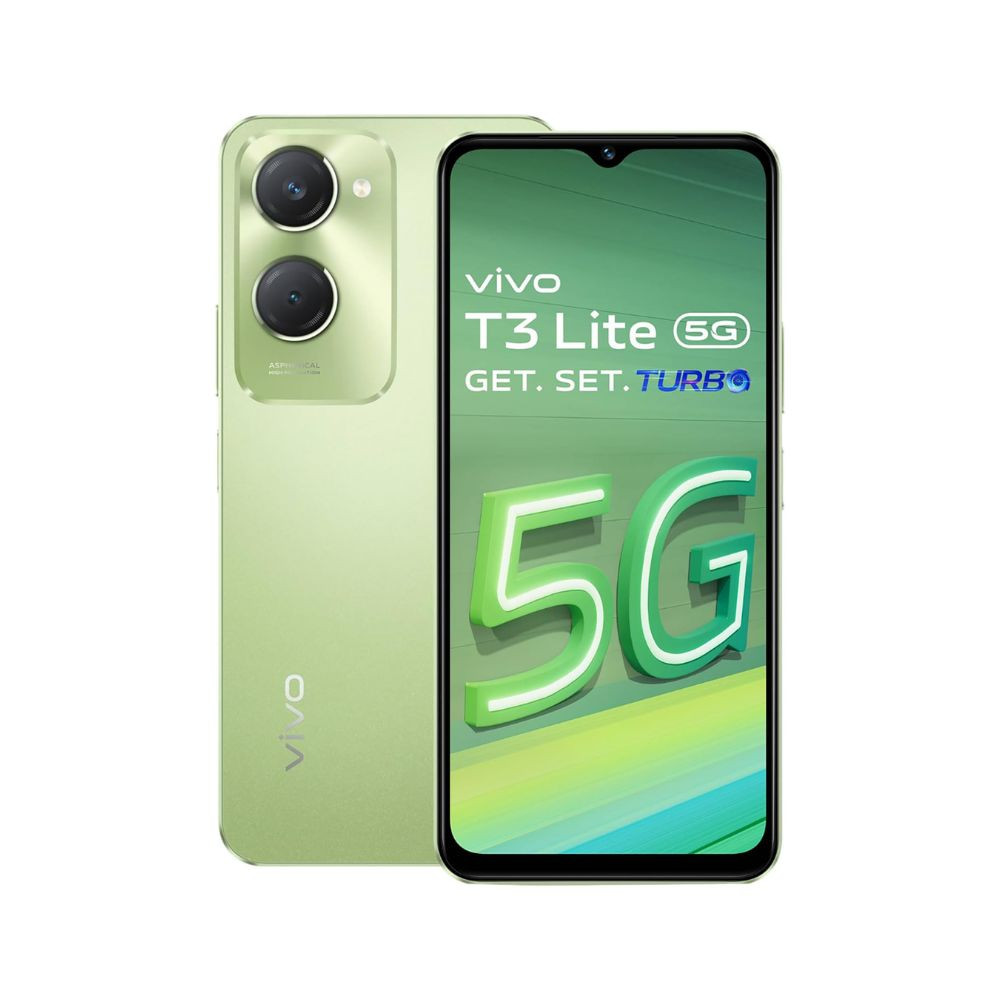 Vivo T3 Lite 5G Smartphone Vibrant Green 6GB Ram 128GB Storage