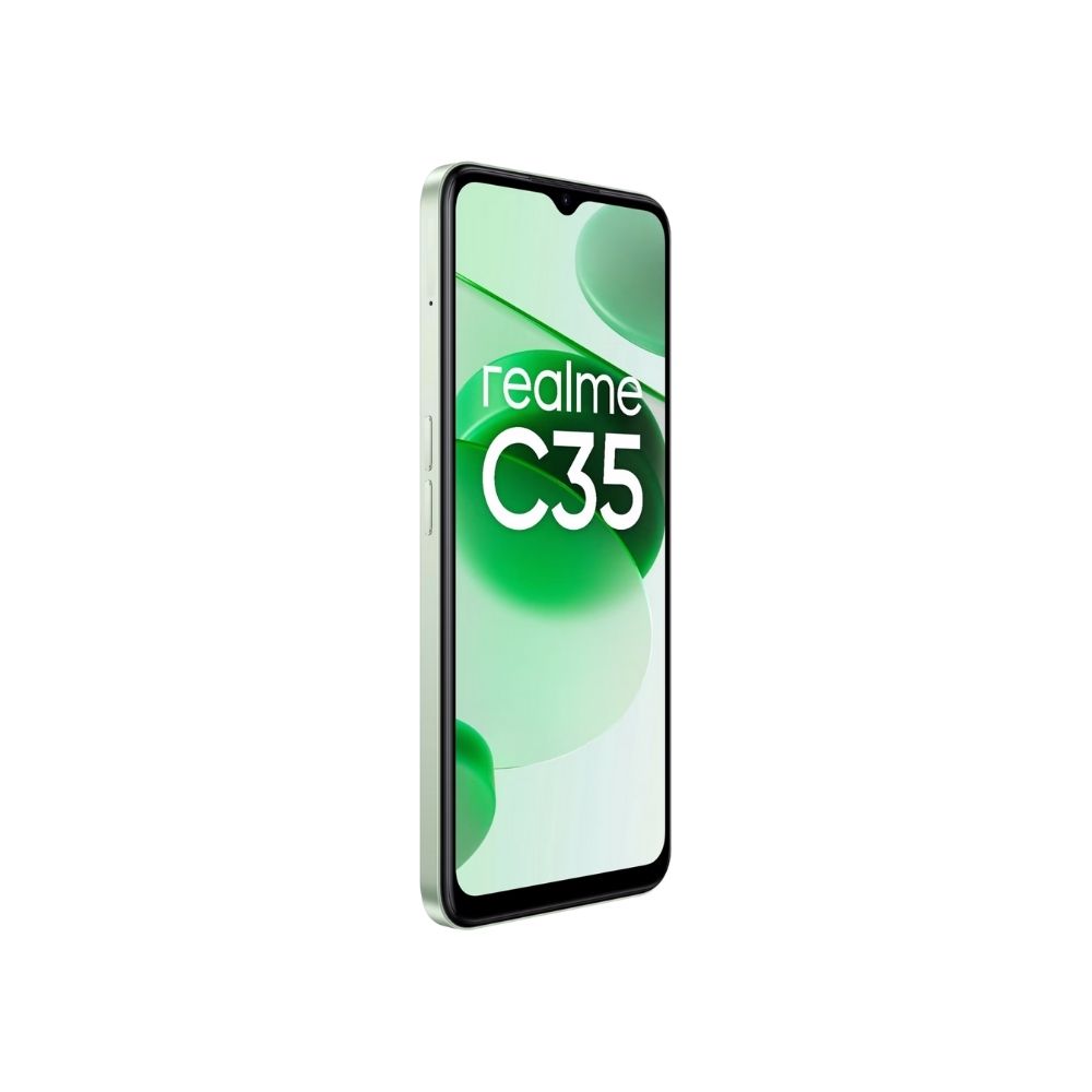 realme C35 (128GB ROM, 4GB RAM, RMX3511GG4128, Glowing Green)