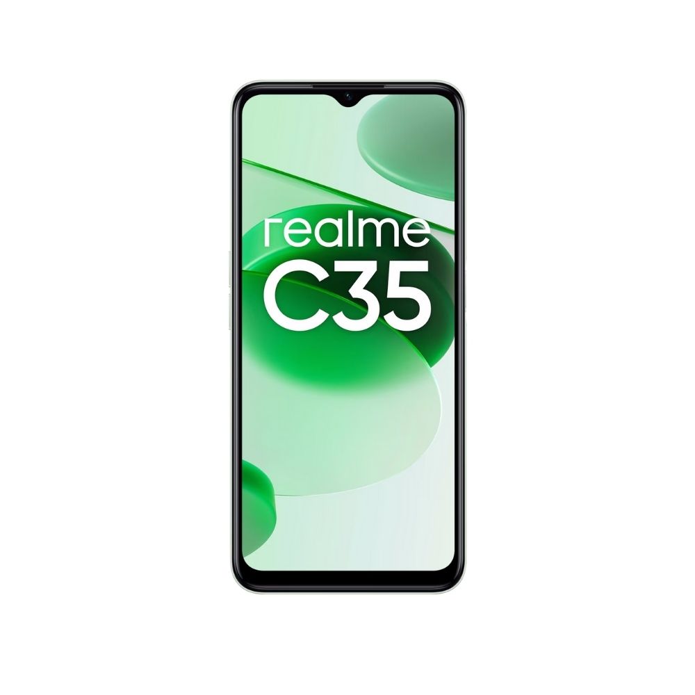 realme C35 (128GB ROM, 4GB RAM, RMX3511GG4128, Glowing Green)