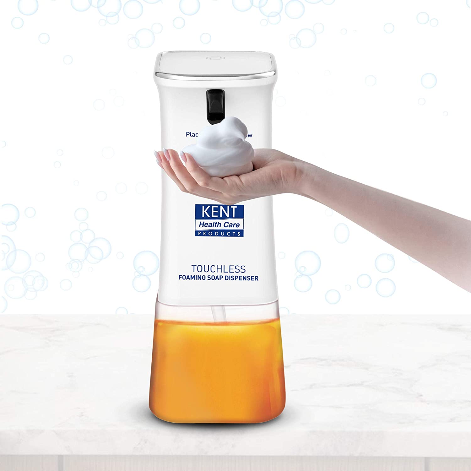 Kent Touchless Foaming Soap Dispenser 12014 15 W White