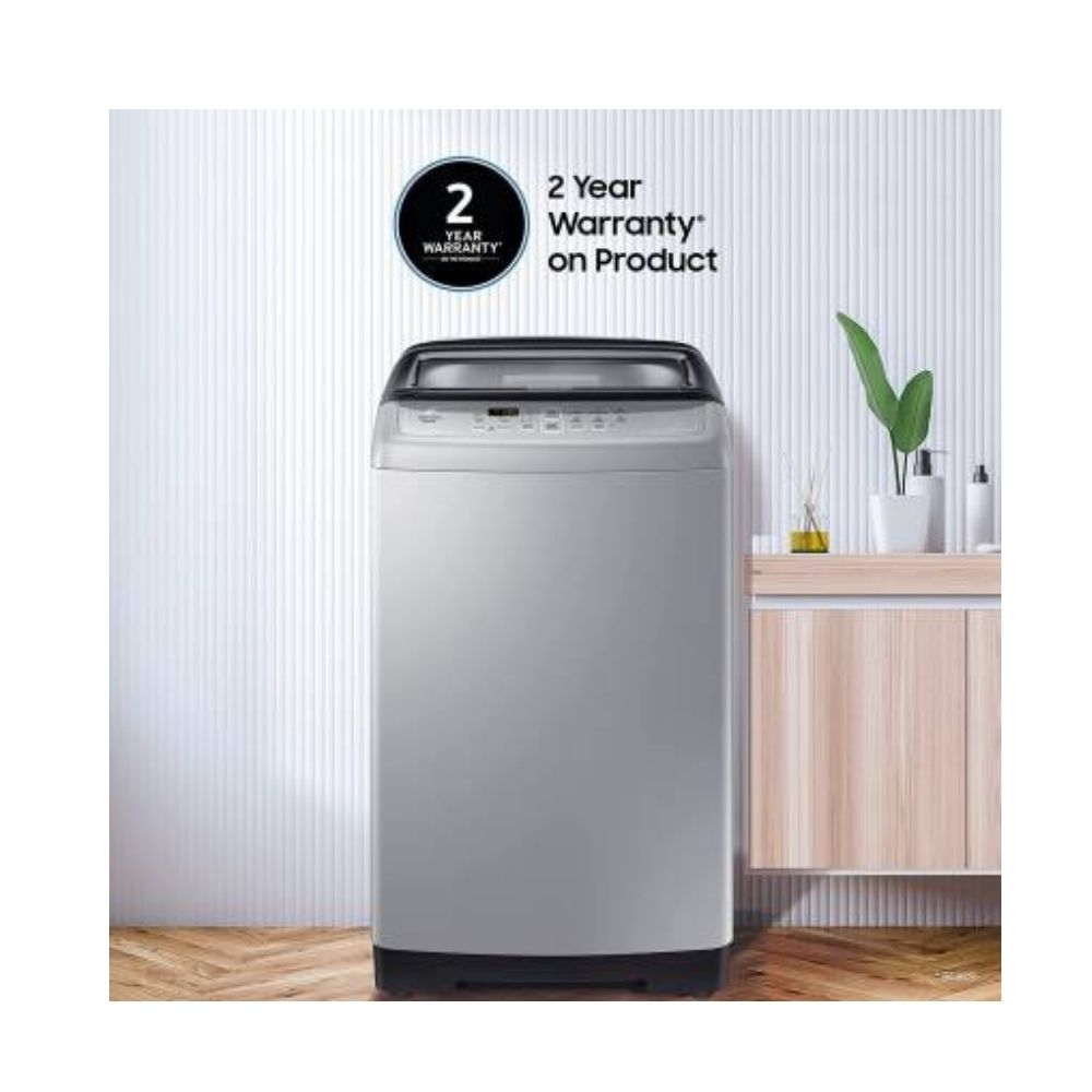 Samsung 7 kg Fully Automatic Top Load Silver  (WA70B4002VS/TL)