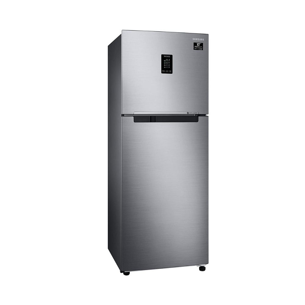 Samsung 314 L 2 Star Frost Free Double Door Refrigerator Elegant Inox (RT34A4622S8/HL)