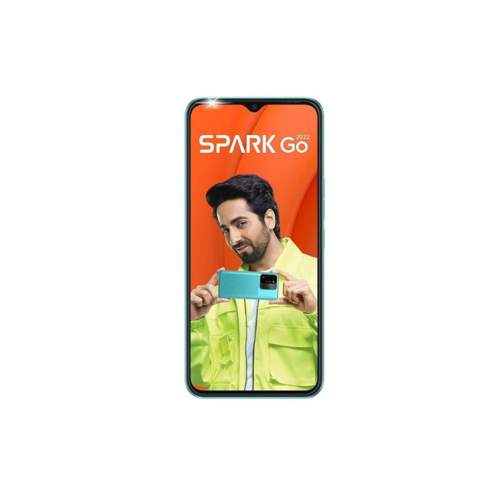 Tecno Spark Go 2022 (Turquoise Cyan, 32 GB) (2 GB RAM)