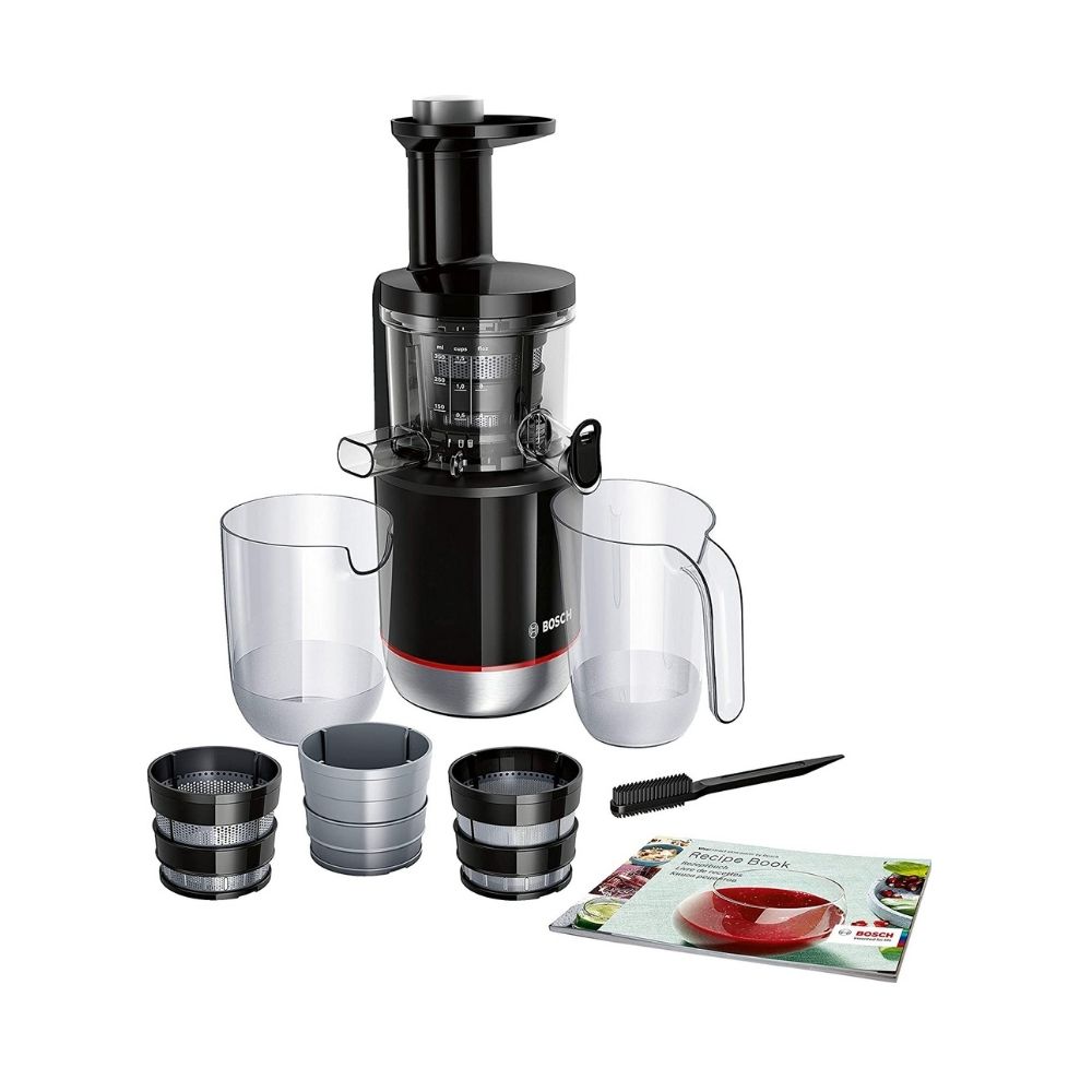 (Black) 150 MESM731M VitaExtract W Lifestyle Press Slow Juicer Cold Bosch
