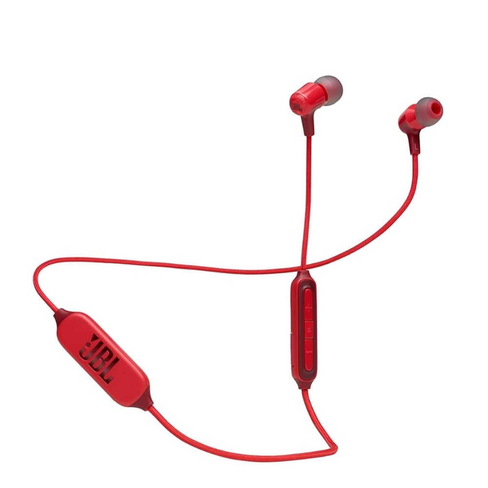 JBL Live 100BT Ear Bluetooth Earphone (Red)