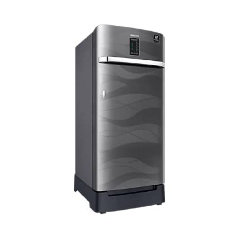 Samsung 198 L 4 Star Direct Cool Single Door Refrigerator Inox Wave (RR21A2F2XNV/HL)