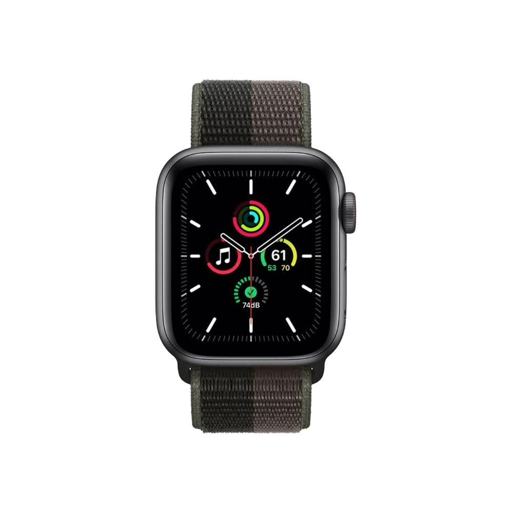 Apple Watch MKR33HN/A  Aluminium Case  (Grey Strap, Regular)