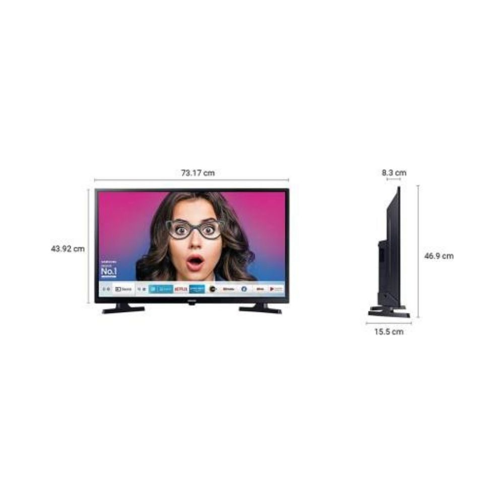 SAMSUNG 4 80 cm (32 inch) HD Ready LED Smart TV 2021 Edition 
