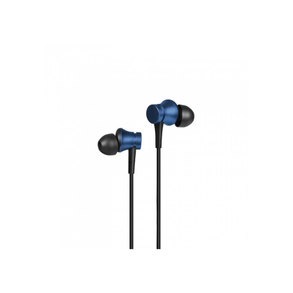 Mi Earphone Basic in Ear Wired Earphones with Mic, Ultra Deep Bass & Aluminium Alloy Sound Chamber (Blue)