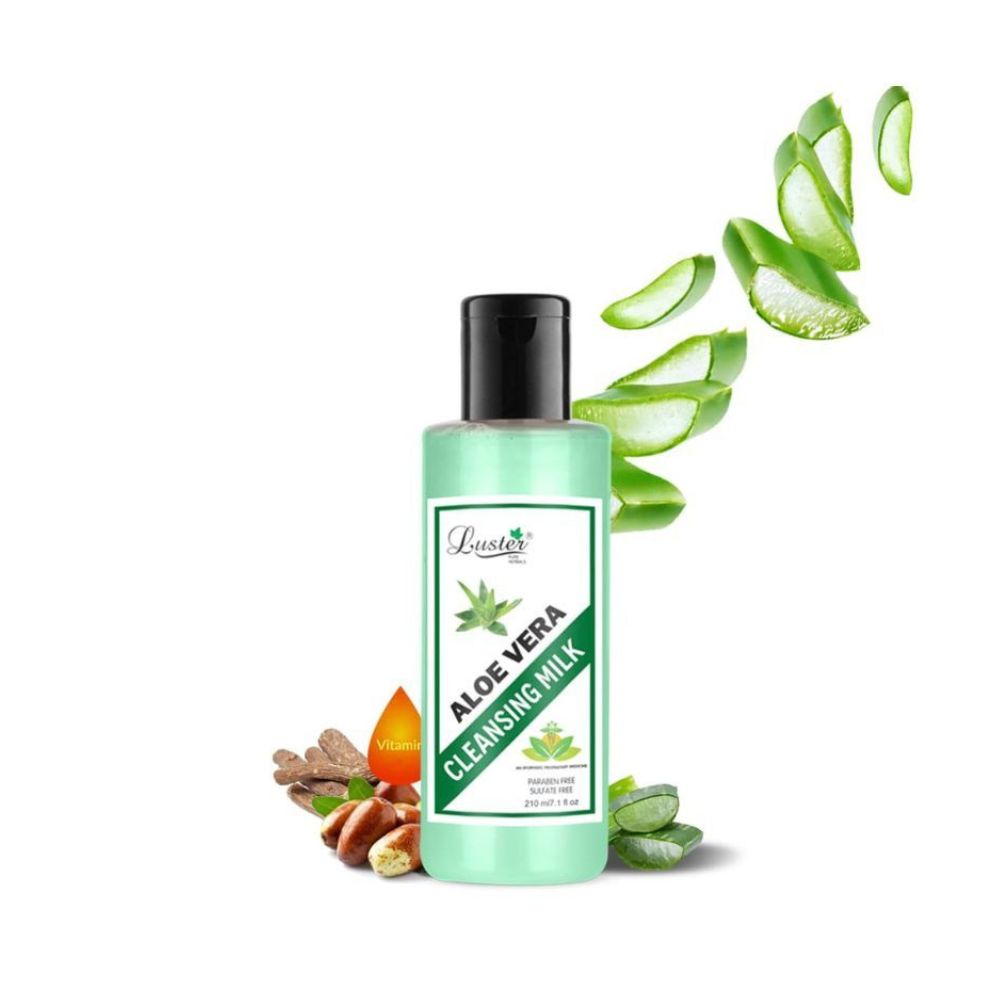 Luster Aloe Vera Cleansing Milk | Enriched With Natural Extracts