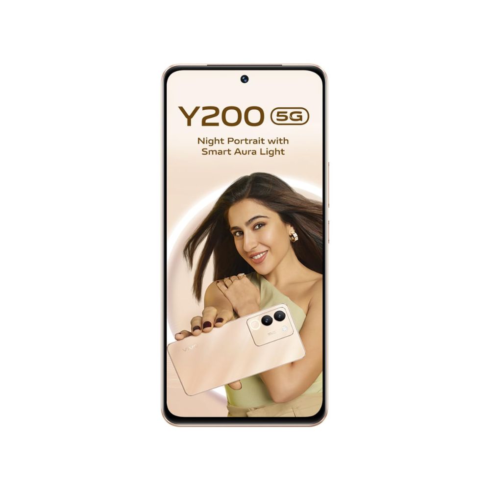 vivo Y200 5G (Desert Gold, 8GB RAM, 128GB Storage)