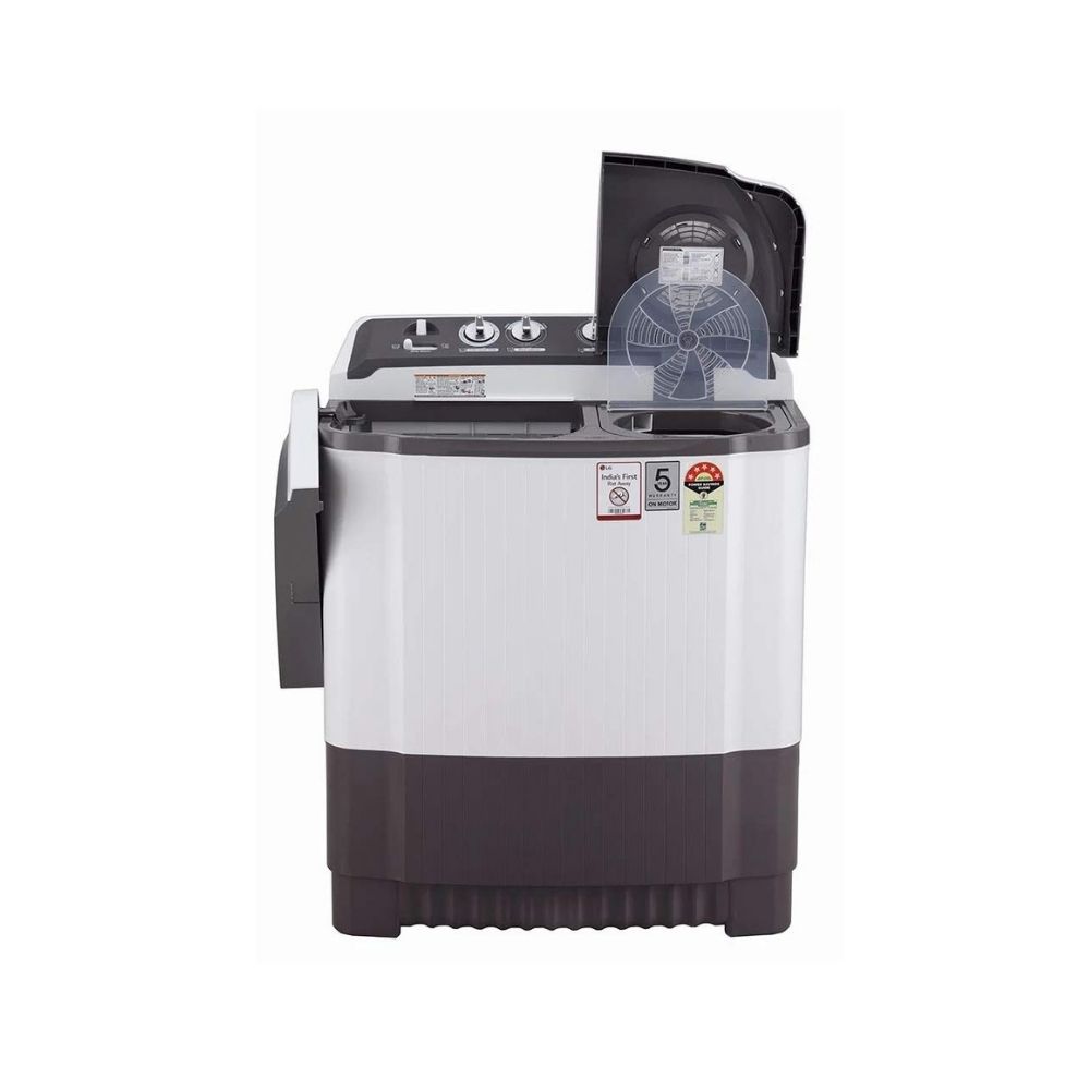 LG 8.0 kg 5 Star Semi-Automatic Top Loading Washing Machine (P8030SGAZ)