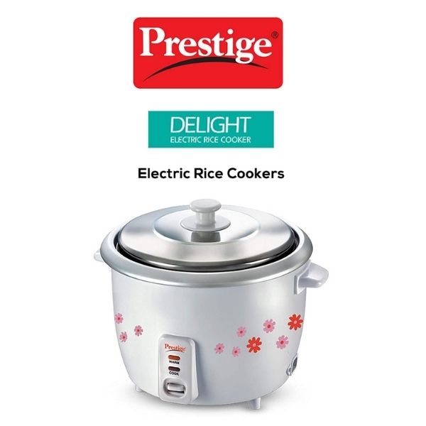 Prestige PRWO 1.8-2 Electric Rice Cooker with Steaming Feature  (1.8 L)